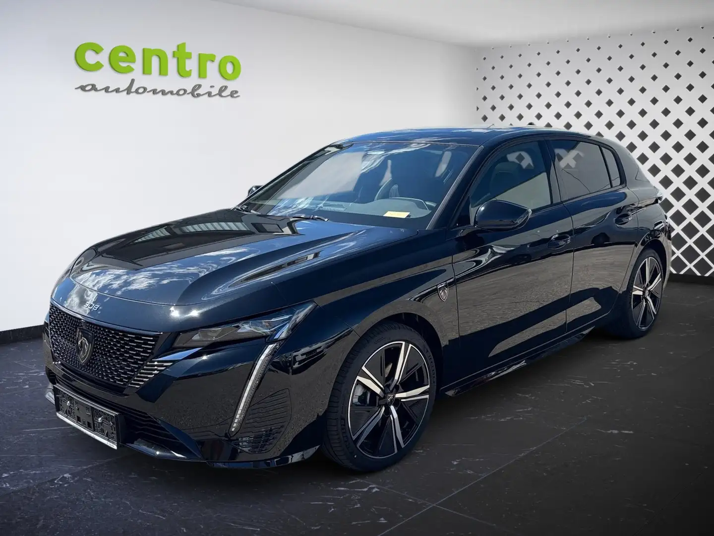 Peugeot 308 Hybrid 145 GT Schiebedach Focal Schwarz - 2