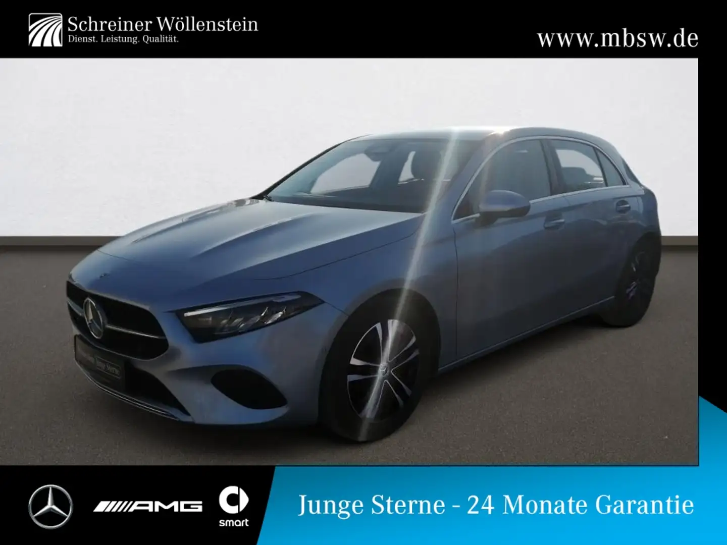 Mercedes-Benz A 200 MBUX*Progressive*CarPlay*AUT*LED*Navi*PTS Silber - 1