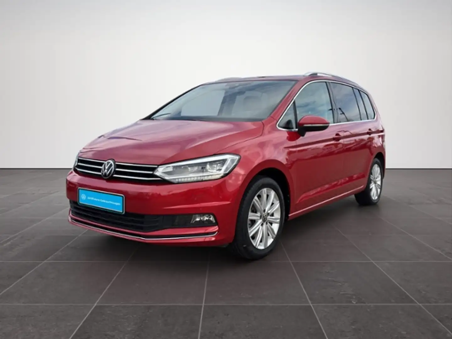 Volkswagen Touran 1.5TSI HL LED/Pano/Kamera/Navi/ACC Rouge - 2