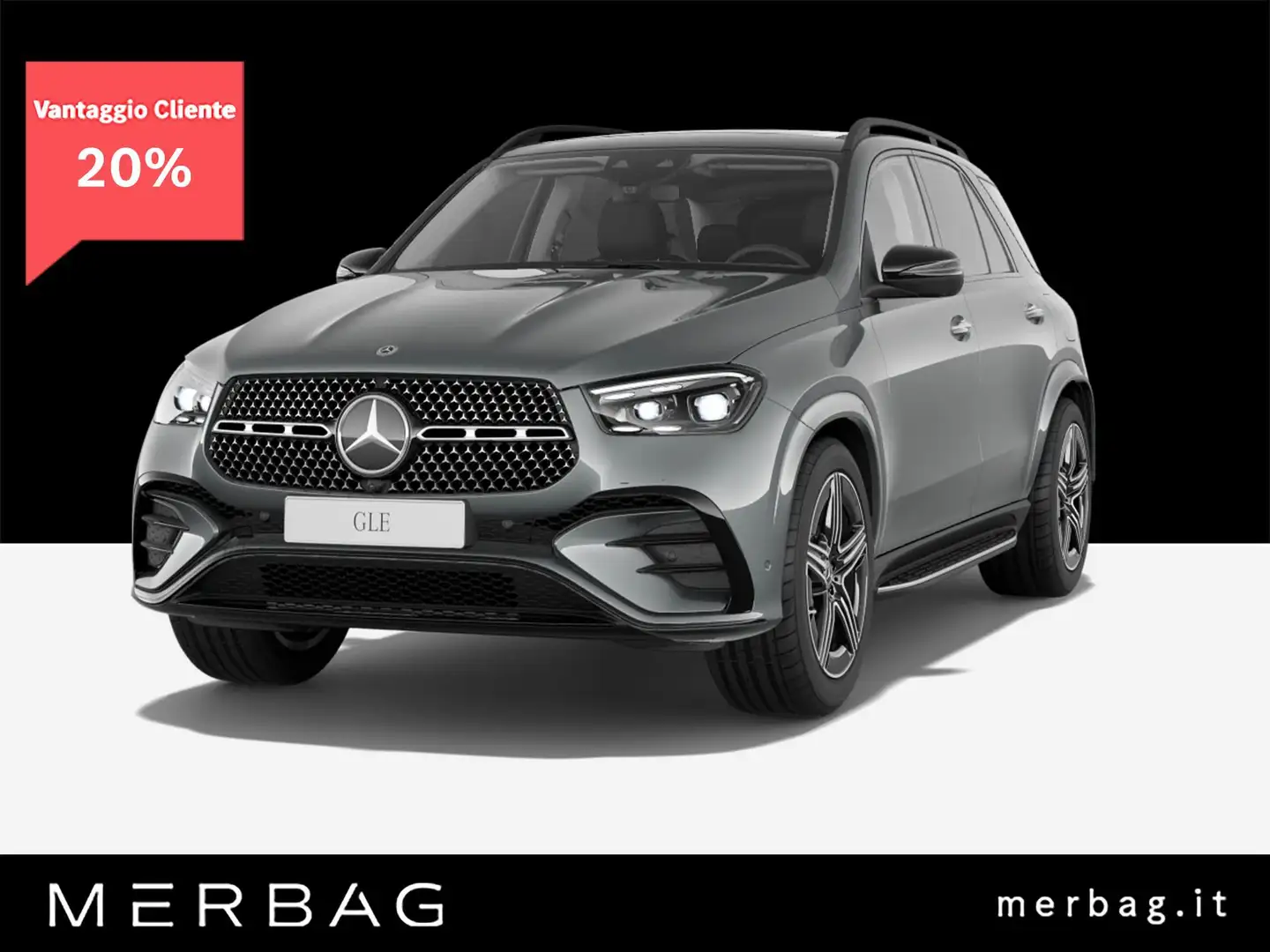 Mercedes-Benz GLE 350 de hybrid EQ 4Matic AMG Line Premium Silber - 1