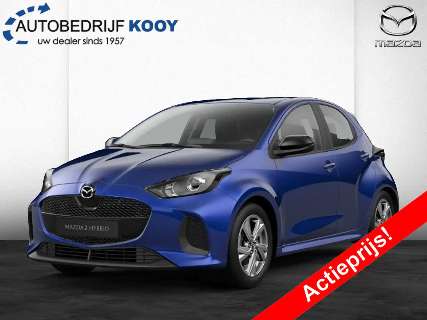Mazda 2 Hybrid 1.5 Exclusive-line Blauw - 1
