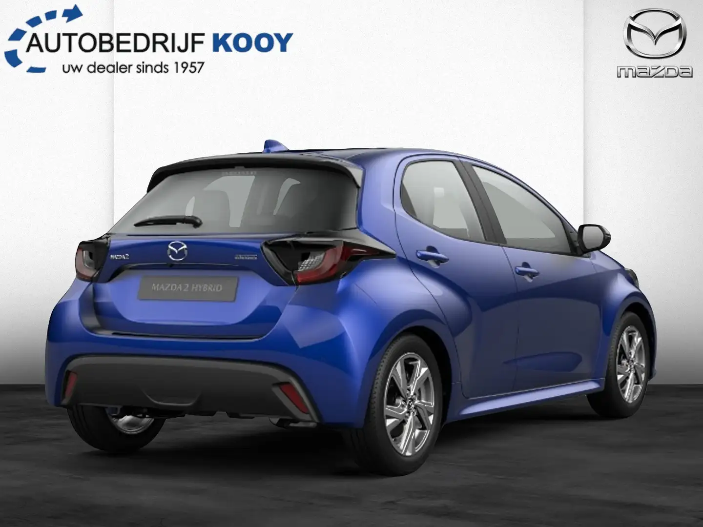 Mazda 2 Hybrid 1.5 Exclusive-line Blauw - 2