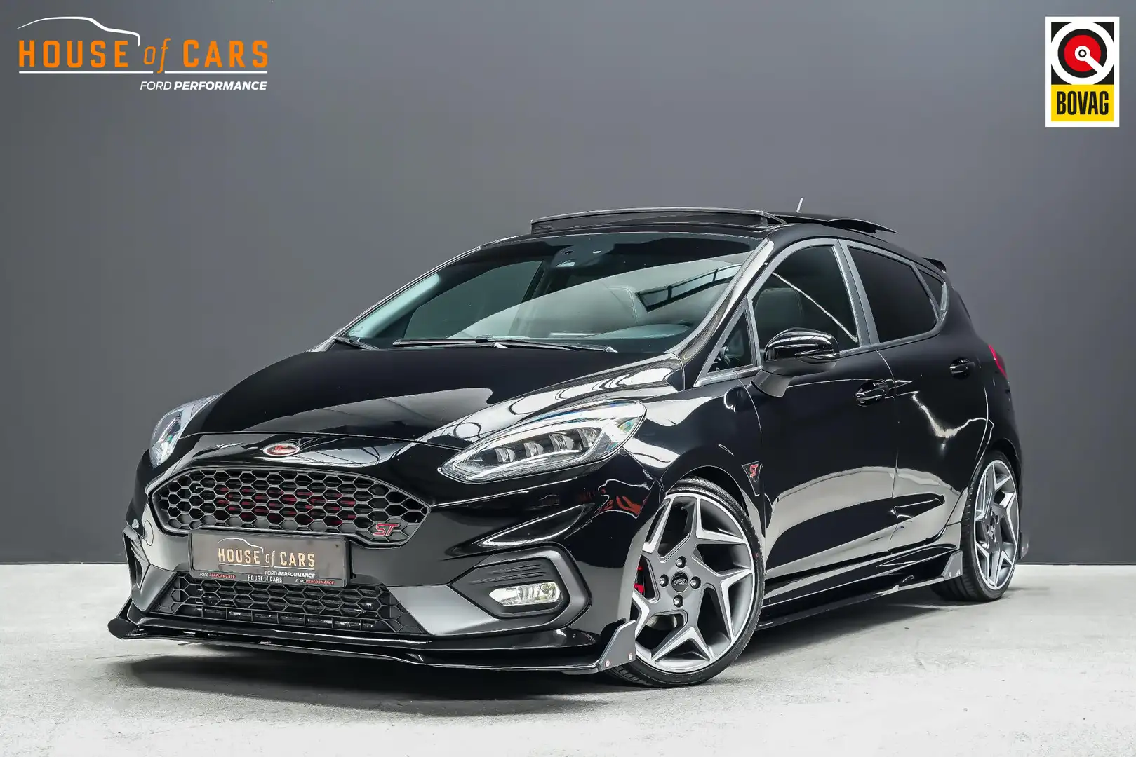 Ford Fiesta ST-3 1.5 200pk |Milltek dual outlet|Maxton splitte Negro - 1