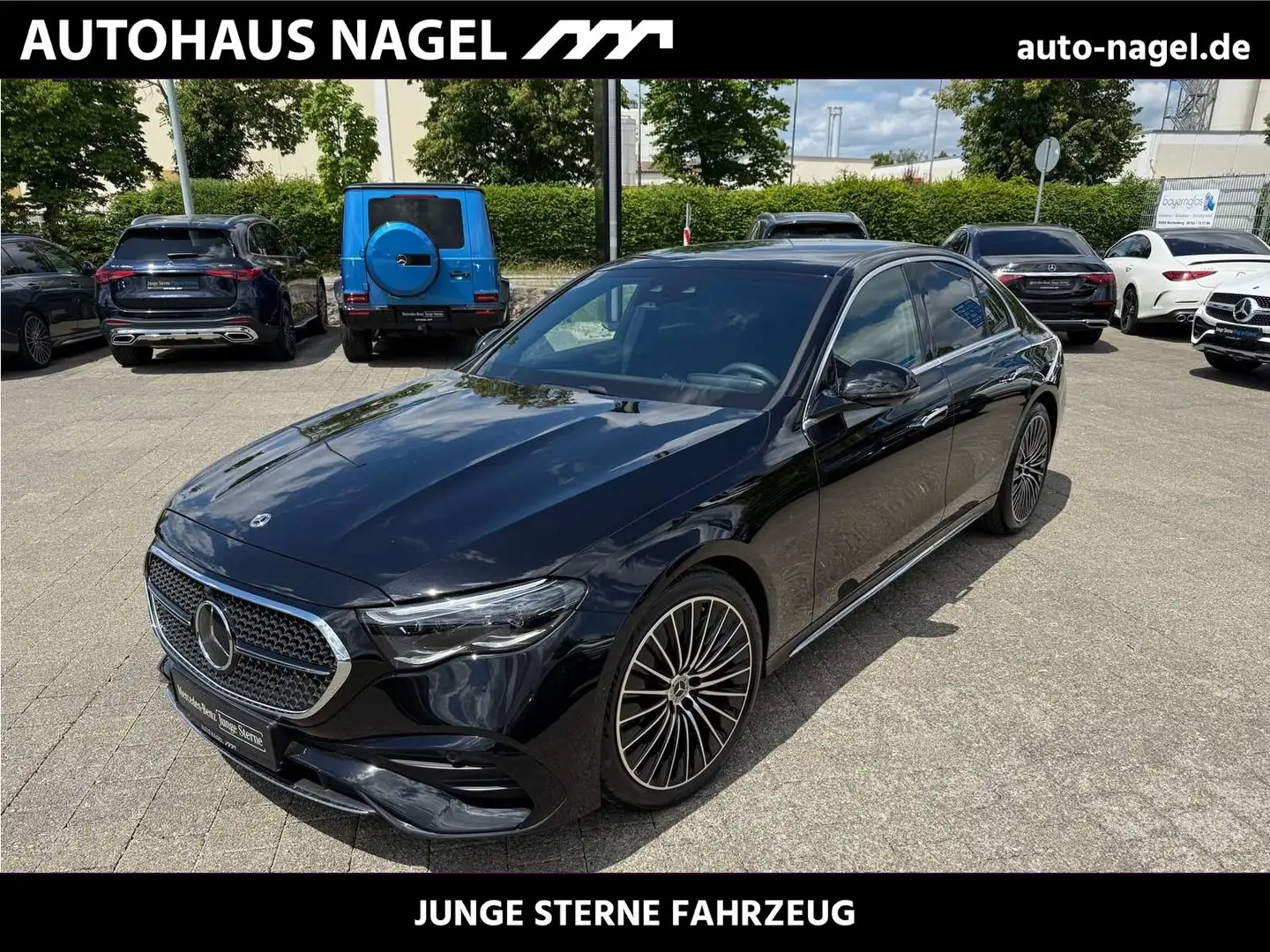 Mercedes-Benz E 220 d AMG Premium*Burm4D**360*DigLht*DISTRONIC Noir - 1