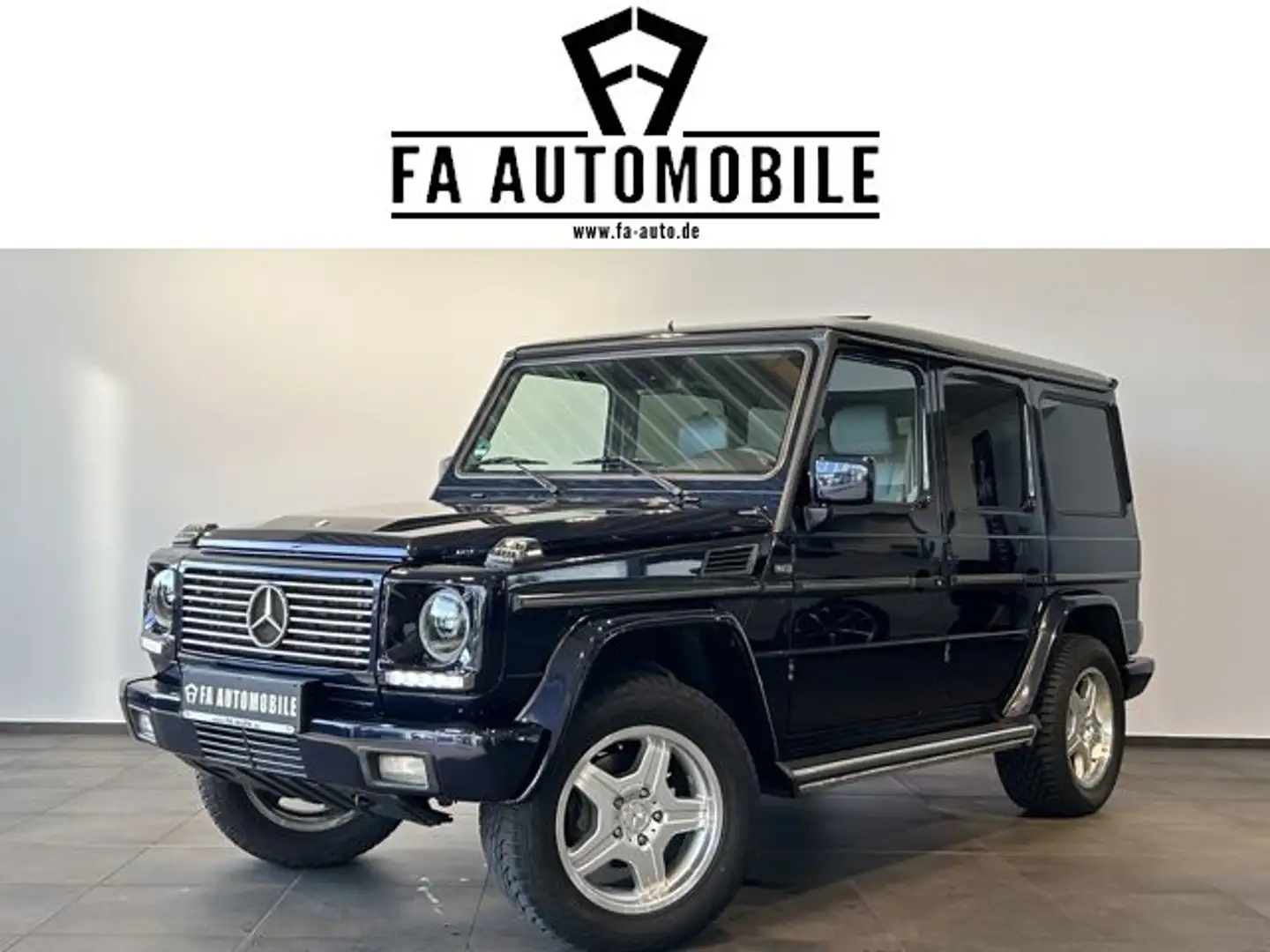 Mercedes-Benz G 400 CDI Leder Navi Ahk Schiebedach PDC Station Modrá - 1