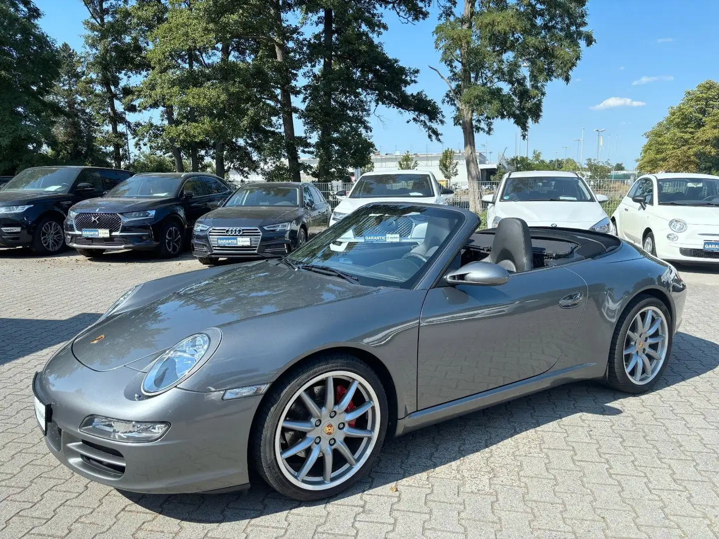 Porsche 997 Carrera S Cabrio*Carbon*Navi*BOSE*S-Heft Grijs - 1