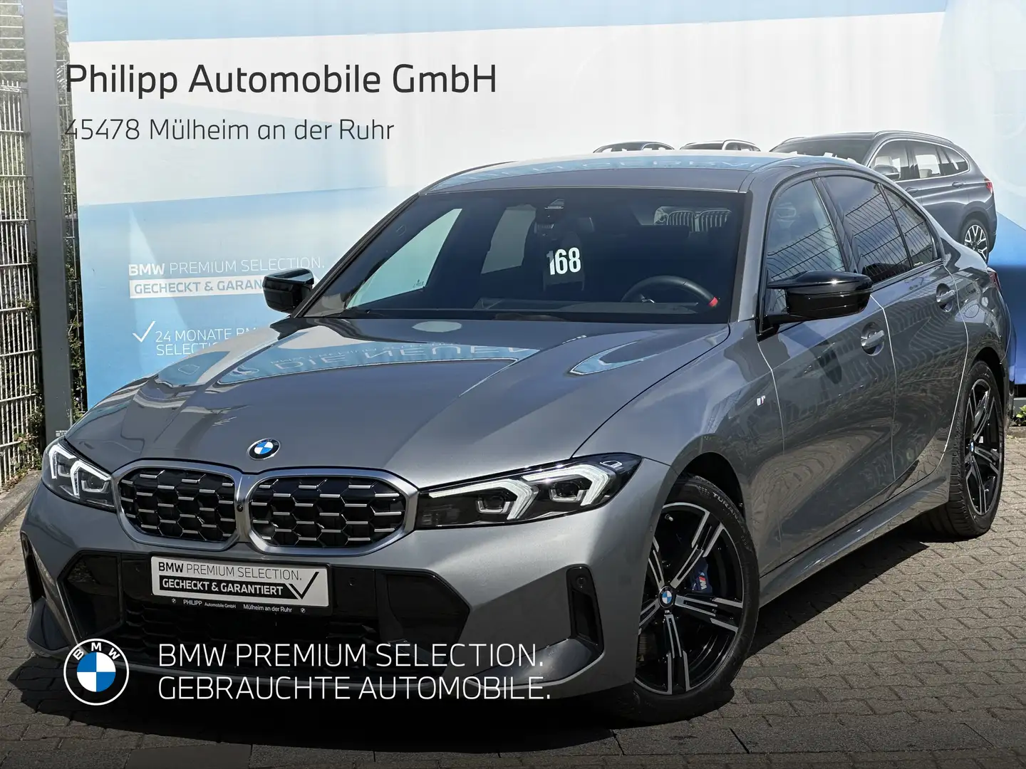 BMW 340 M340d xDrive M Sport h&k PA+ DA eSitze FACELIFT Grau - 2