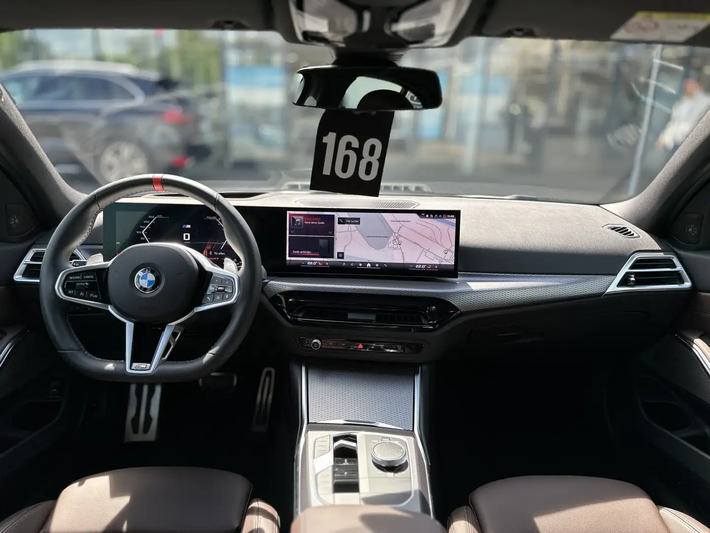 BMW 340 M340d xDrive M Sport h&k PA+ DA eSitze FACELIFT Grau - 2