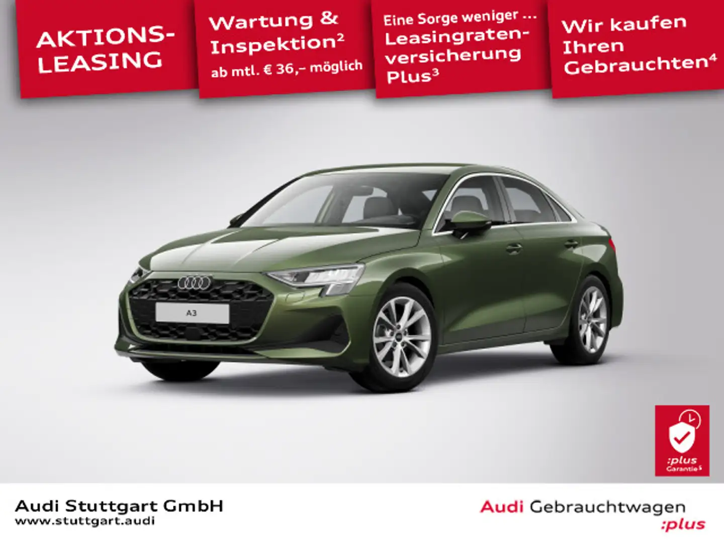 Audi A3 30 TFSI s-tronic Grün - 1