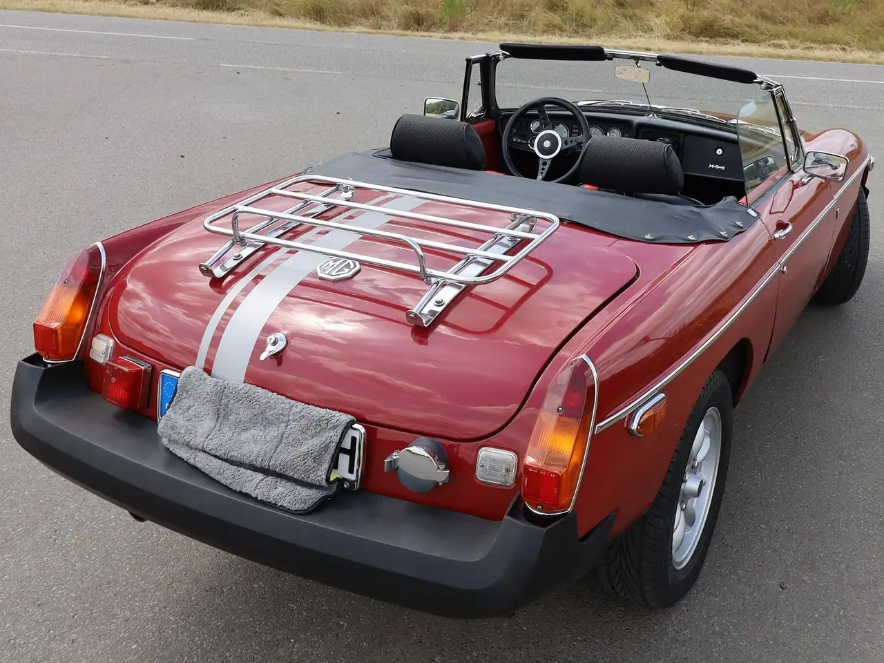 MG MGB 1800 Cabrio mit Hardtop LHD Motor neu gemacht!viel Zubehör, foto 11