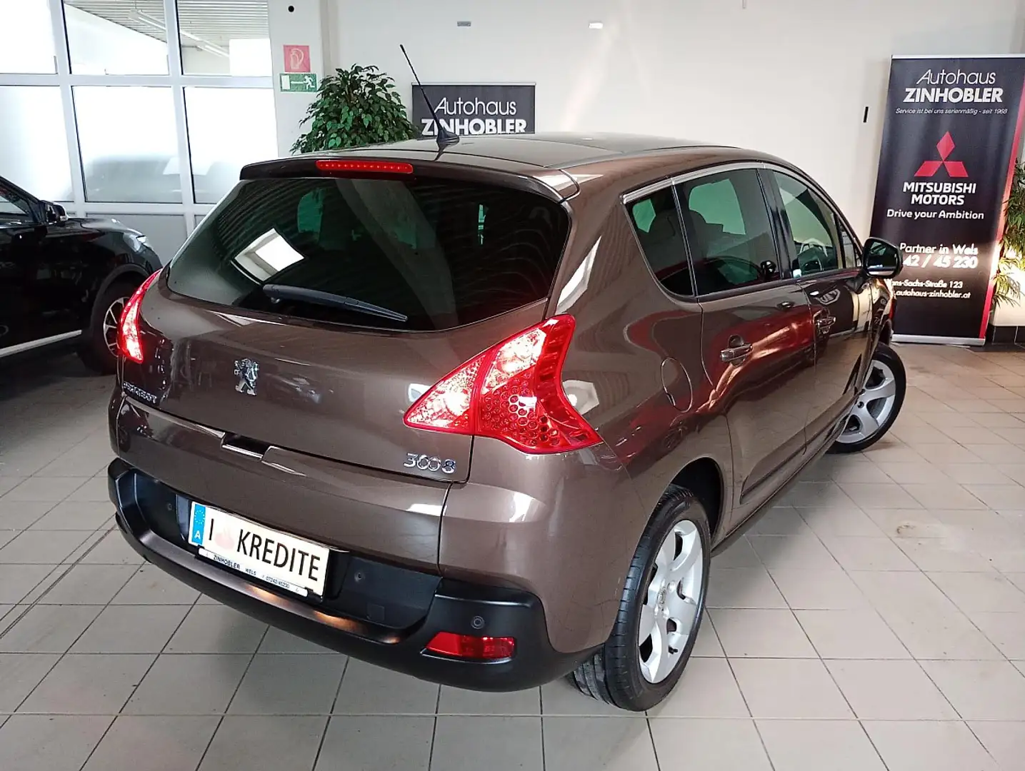 Peugeot 3008 1,6 HDi 115 FAP Professional Line Braun - 2