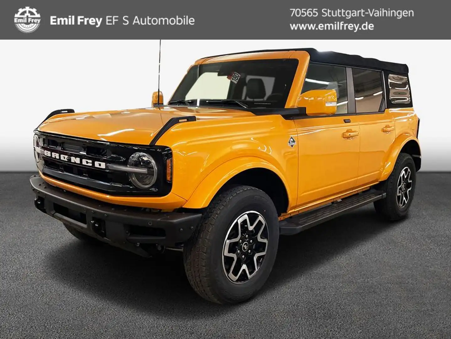 Ford Bronco SUV 2,7 T Outerbanks Navi AHK Portocaliu - 1