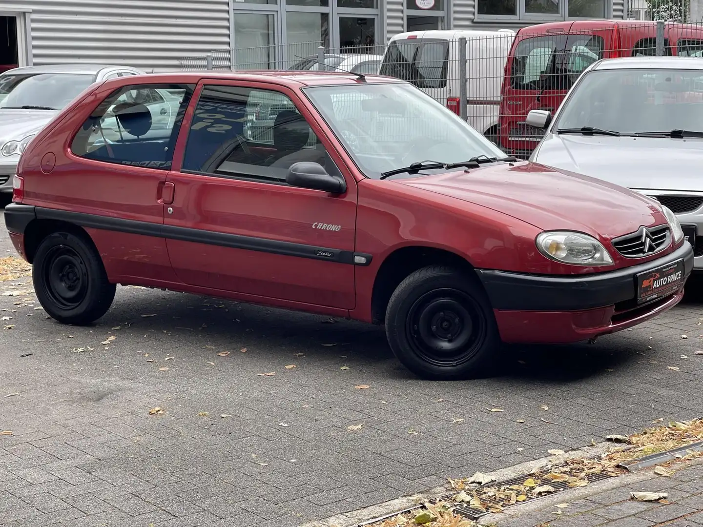 Citroen SAXO 1.1 SX+ E-FENSTER+ KAMERA+ PDC+ TÜV NEU Rot - 2
