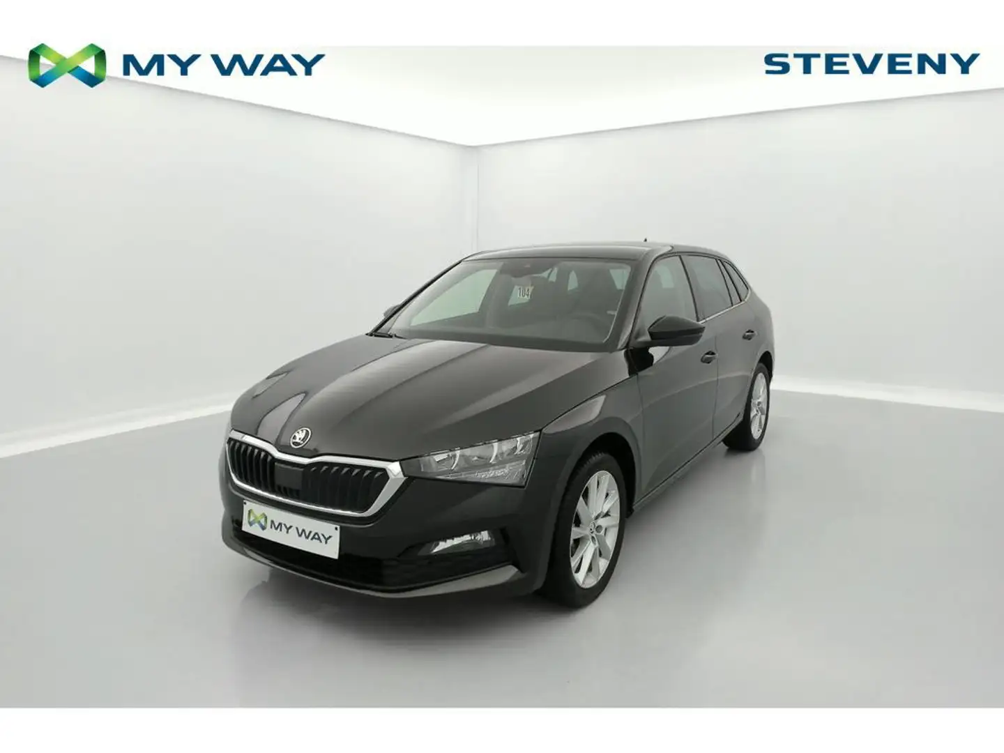 Skoda Scala Clever 1.0 TSI 70kW (95ch) 5v Gris - 1