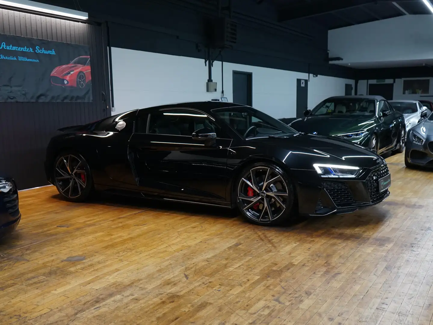 Audi R8 5.2 FSI quattro-RAUTE SITZE-SPORT AGA-KAMERA Schwarz - 2