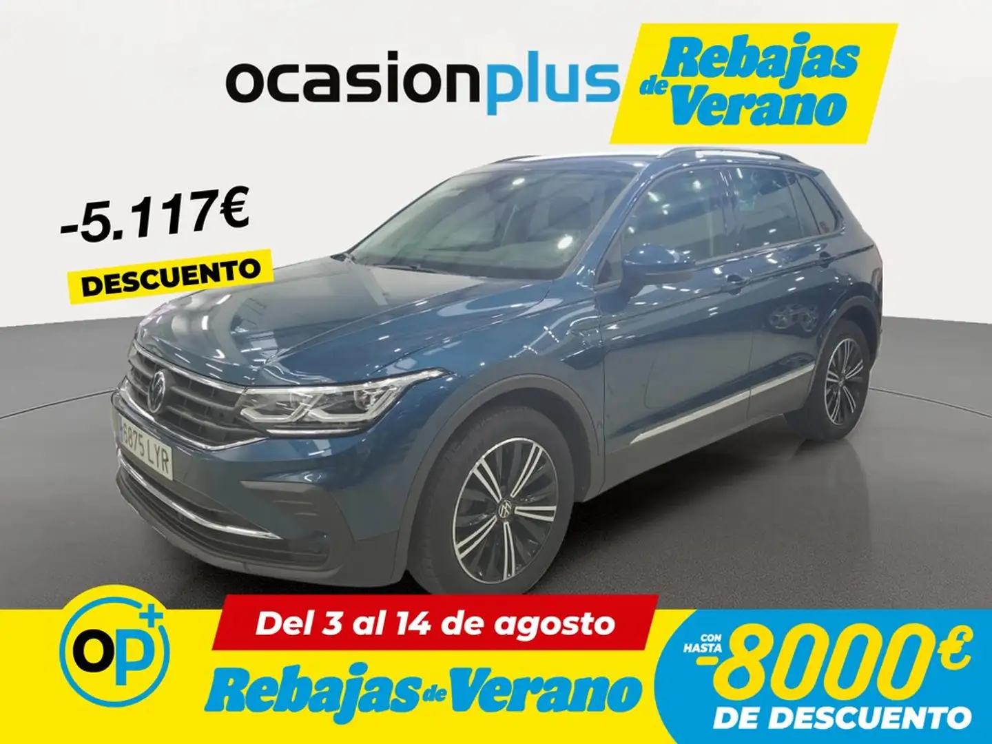 Volkswagen Tiguan 2.0TDI Life DSG 110kW Azul - 1