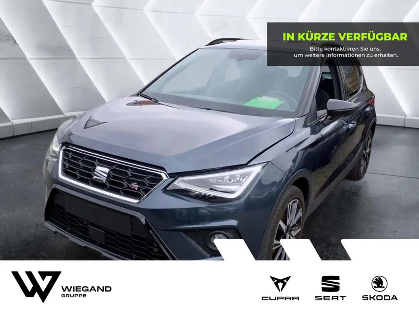 SEAT Arona 1.5 TSI FR BLACK EDITION AHK ACC LED Grau - 1