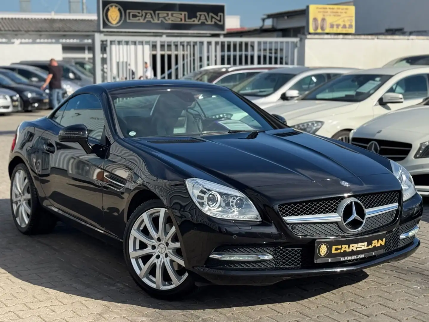 Mercedes-Benz SLK 200 ROADSTER BE LED+LEDER+SHZ+Bi-XENON+PDC Noir - 1