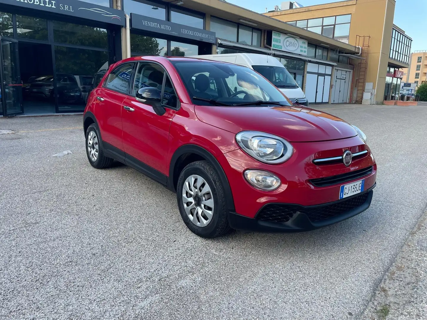 Fiat 500X 500 X 2022 1.3 mjt Cult 95cv Rosso - 1
