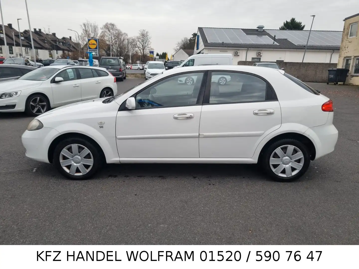 Chevrolet Lacetti NUR 106.900KM Klima 4 Türen Blanc - 2