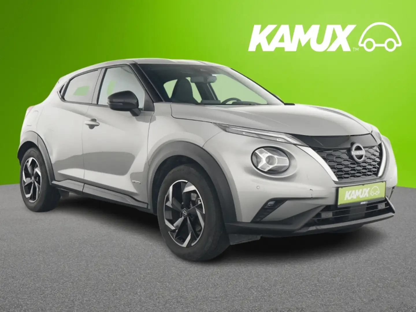 Nissan Juke 1.6Hybrid Aut.N-Connecta+LED+KAMERA+CARPLAY Argent - 1