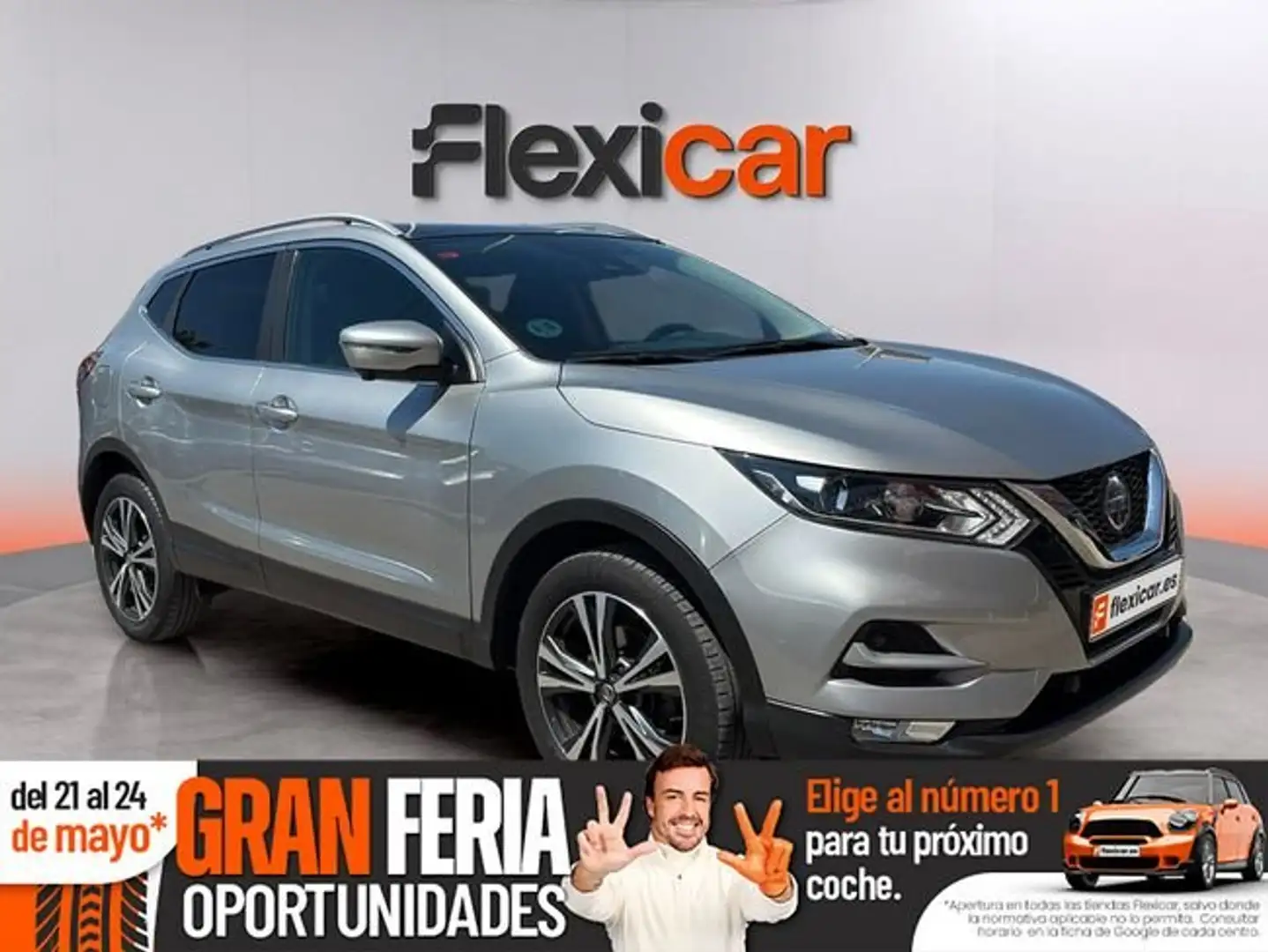 Nissan Qashqai DIG-T 103 kW (140 CV) E6D N-CONNECTA Gris - 1