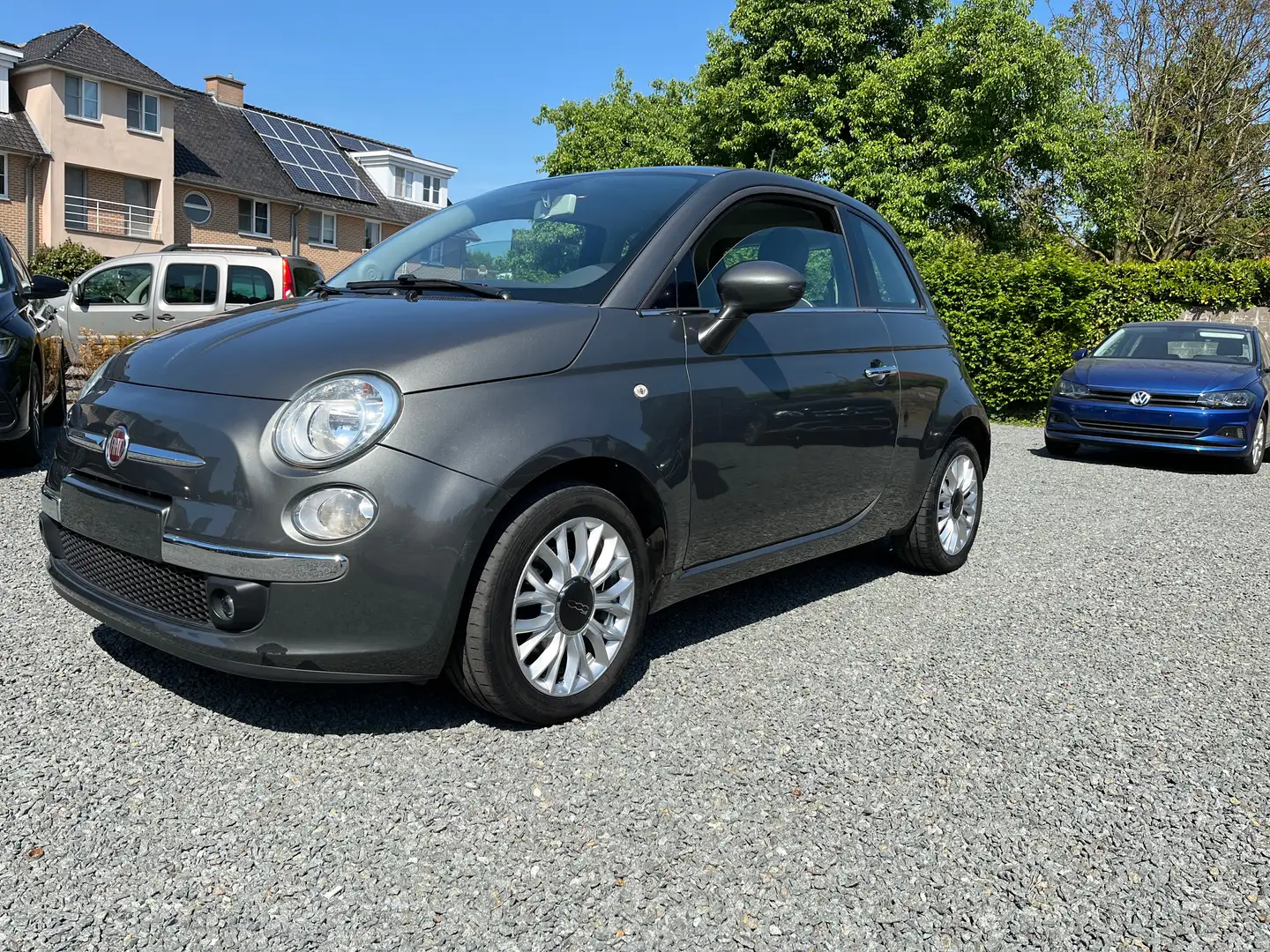 Fiat 500 1.2i Lounge Gris - 1