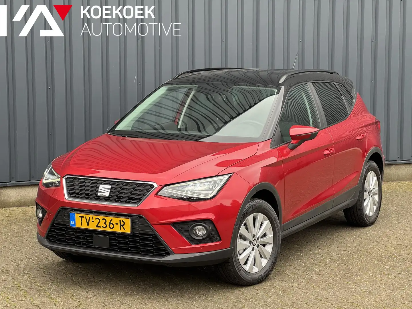SEAT Arona 1.0 TSI | Stoelverw | ACC | Carplay Rood - 1