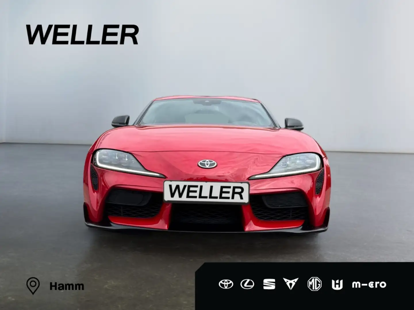 Toyota Supra GR 3.0 *LED*HUD*Leder*JBL*Brembo*CAM*SHZ* Červená - 2