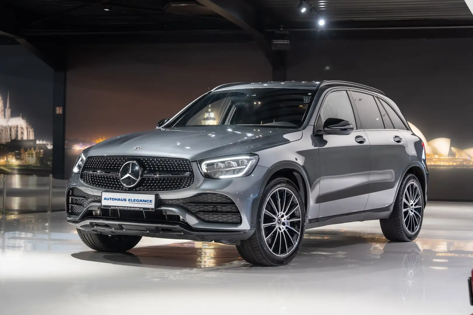 Mercedes-Benz GLC 400 d 4Matic*AMG-LINE*NIGHT*EDELHOLZ*LED*R20 Gris - 1