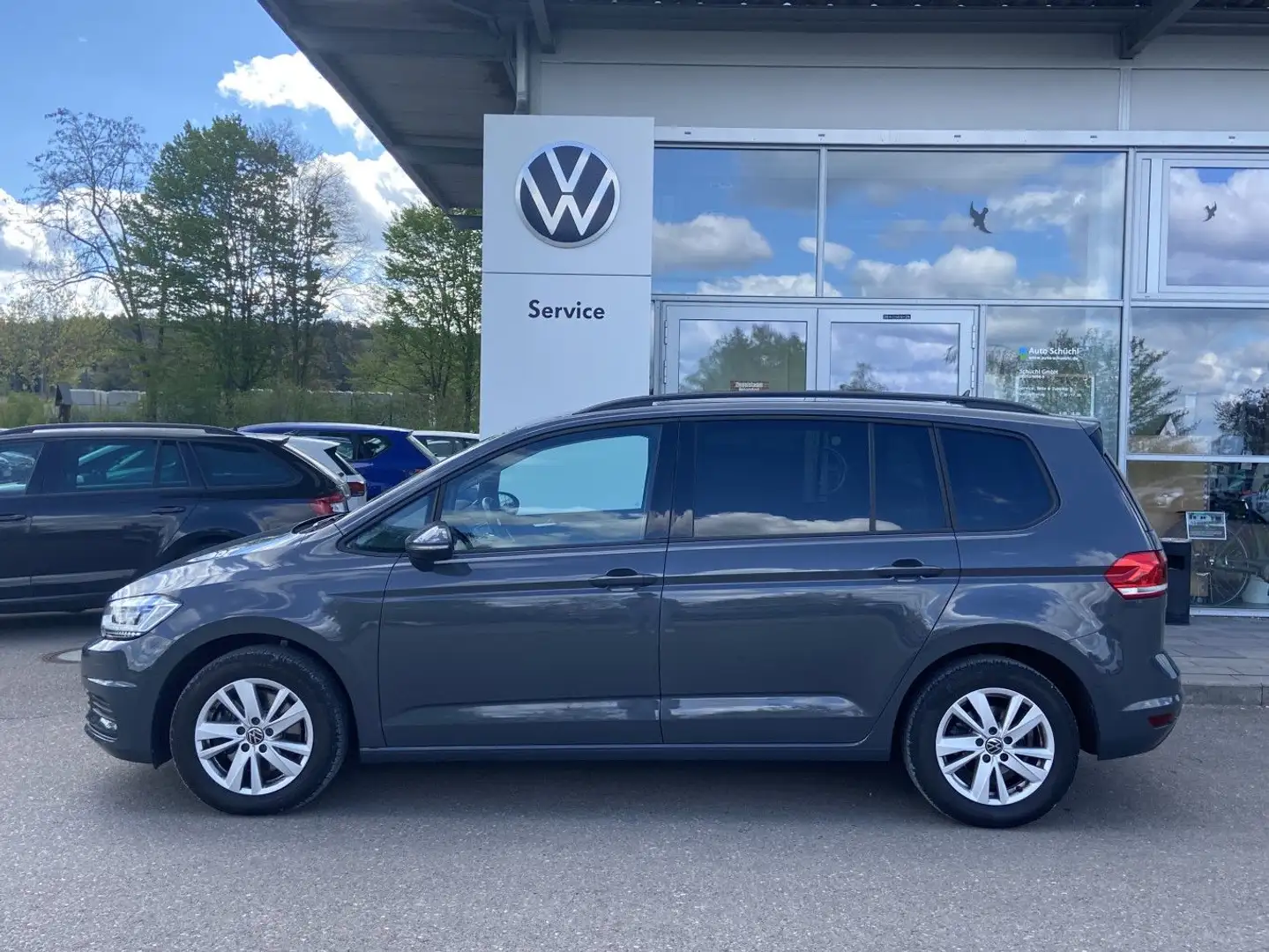 Volkswagen Touran 2.0 TDI COMFORTLINE NAVI+LED+PARKASSIST+S Grau - 2