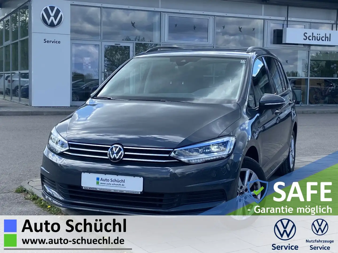 Volkswagen Touran 2.0 TDI COMFORTLINE NAVI+LED+PARKASSIST+S Grau - 1