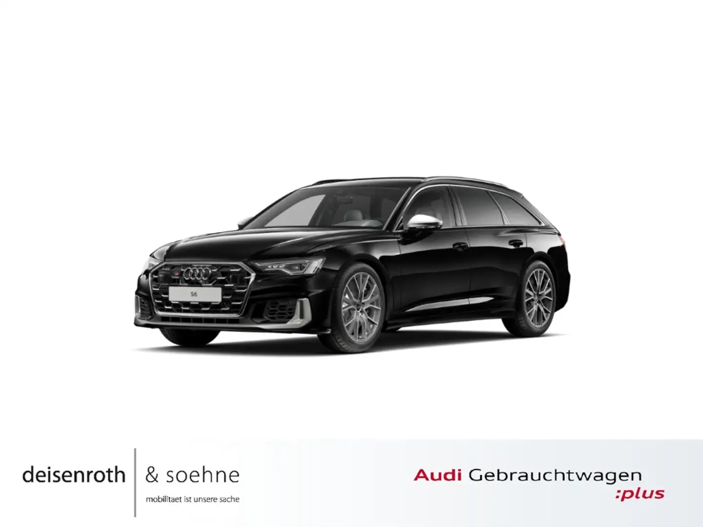 Audi S6 Avant TDI AHK/Matrix/B&O/EPH+/Assist/Nav/SHZ/Temp/ Schwarz - 1