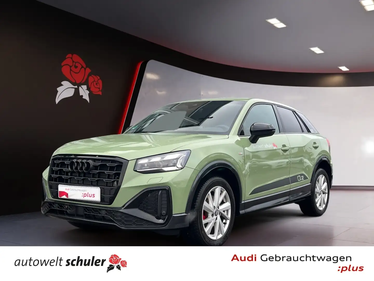 Audi Q2 35 1.5 TFSI S-tronic Edition One Navi RFK SONOS M Grün - 1
