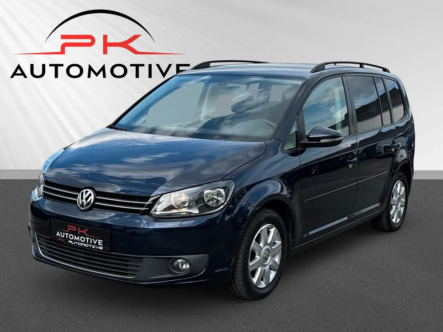 Volkswagen Touran Comfortline 1.6 TDI/PDC/BT/SHZ/TEMP/7SITZ Azul - 1