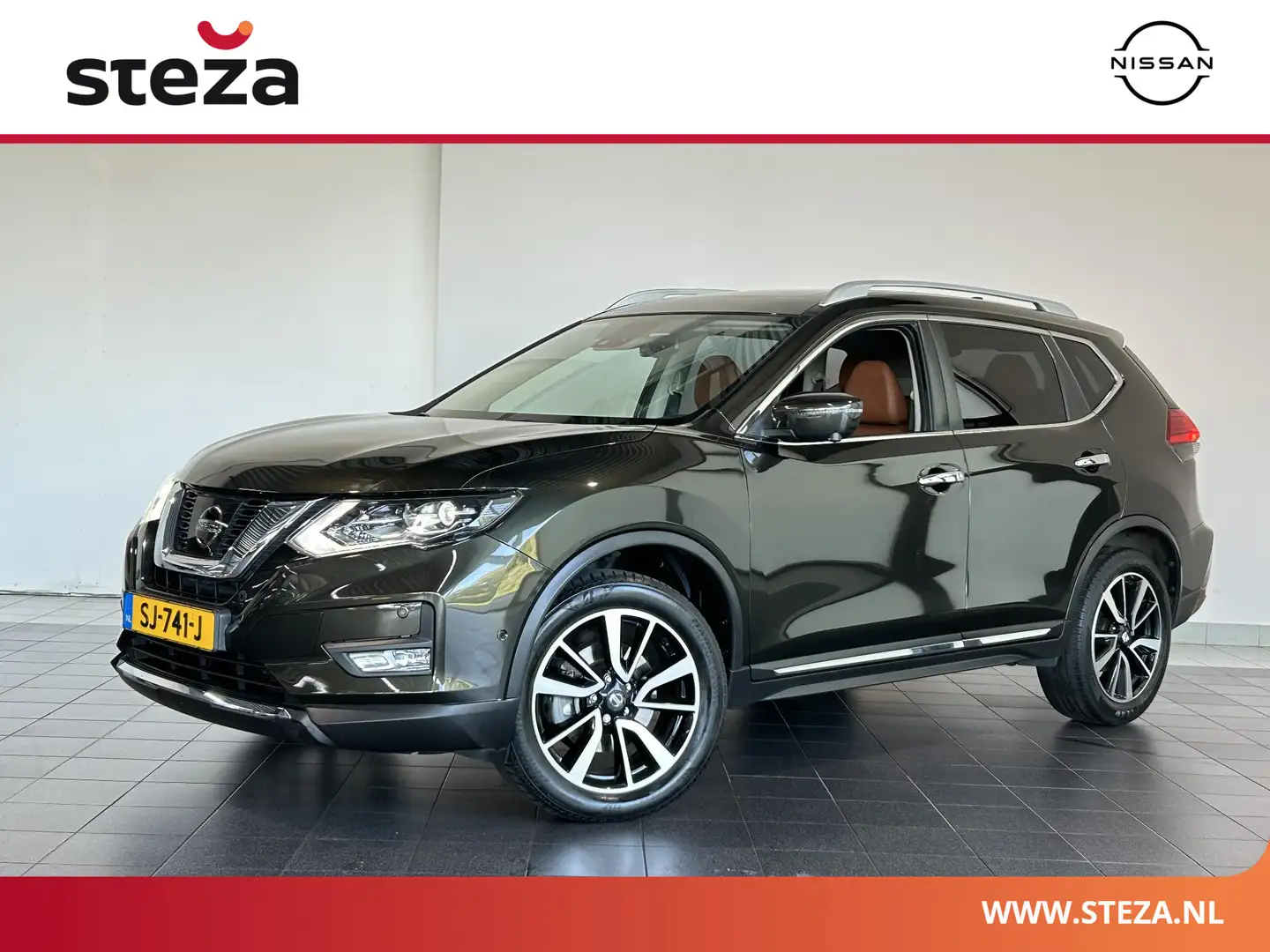 Nissan X-Trail 2.0 dCi Tekna Vol Opties | AUTOMAAT | Cognac Leder Vert - 1