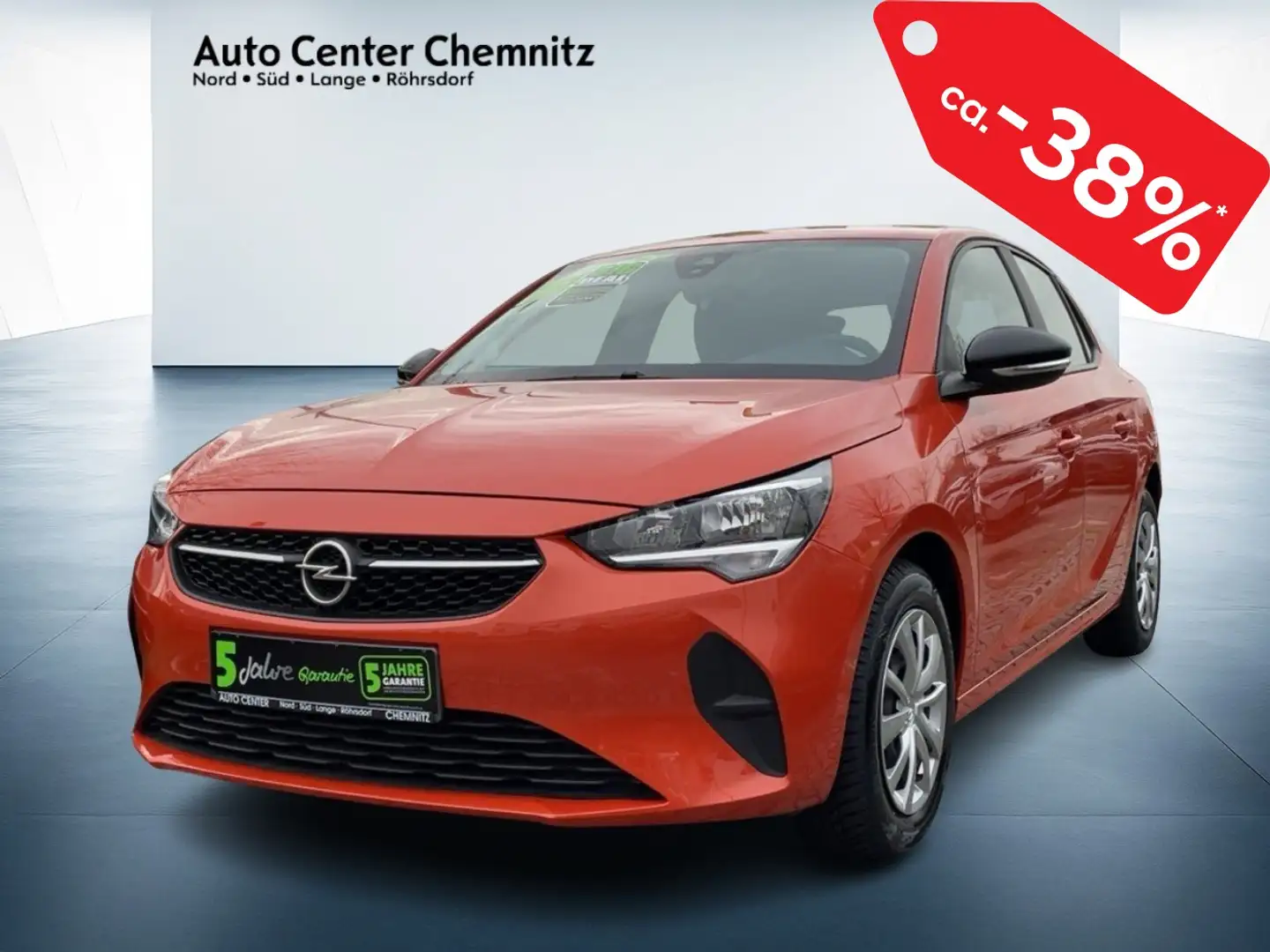 Opel Corsa F 1.2 Edition Navi/Klima/DAB+/Temp Orange - 2