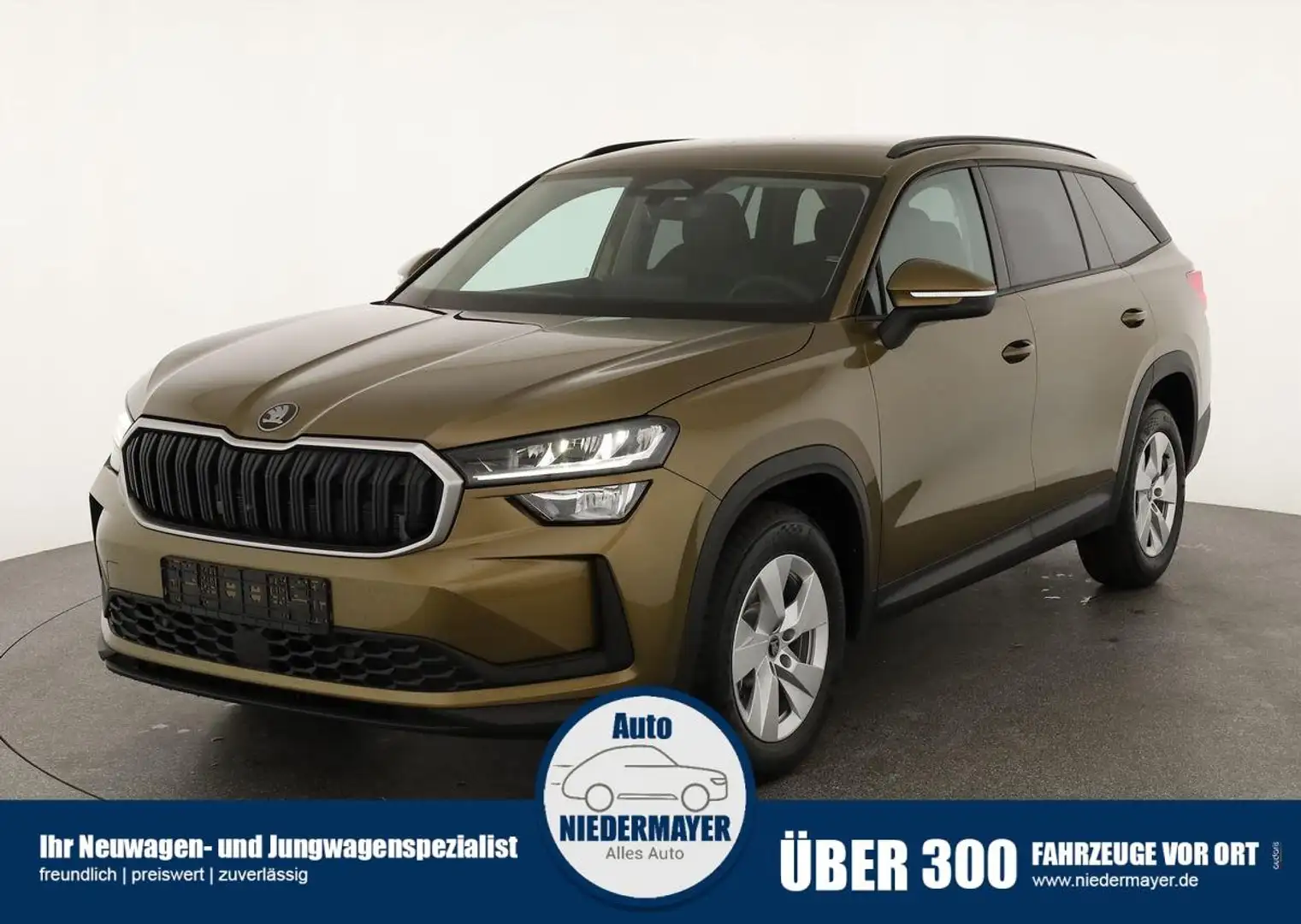 Skoda Kodiaq TDI DSG 4x4 Selection, AHK, Navi, Side, el. Klappe Gold - 1