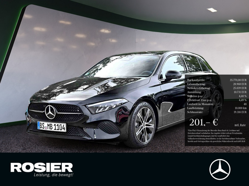 Mercedes-Benz A 180 Kompaktlimousine NIGHT PANO LED 360° BT