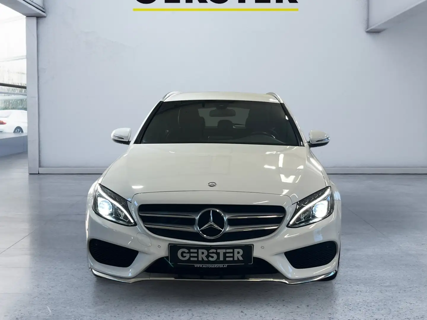 Mercedes-Benz C 180 d CDI BlueTec AMG Line LED Navi Kam. LM Weiß - 2