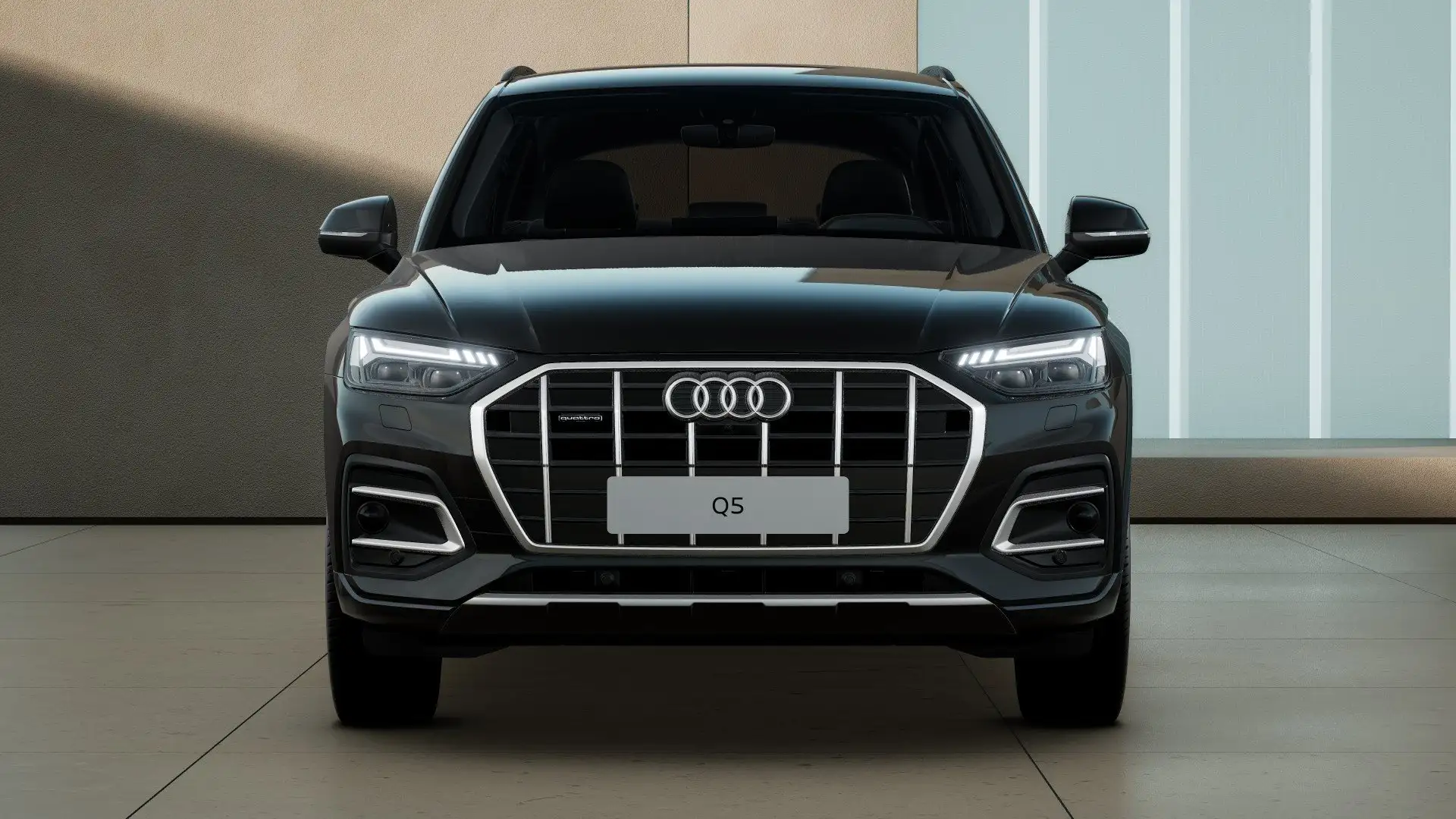 Audi Q5 40 TFSI qu MATRIX AHK ACC NAVI KAM. Advanced Schwarz - 2