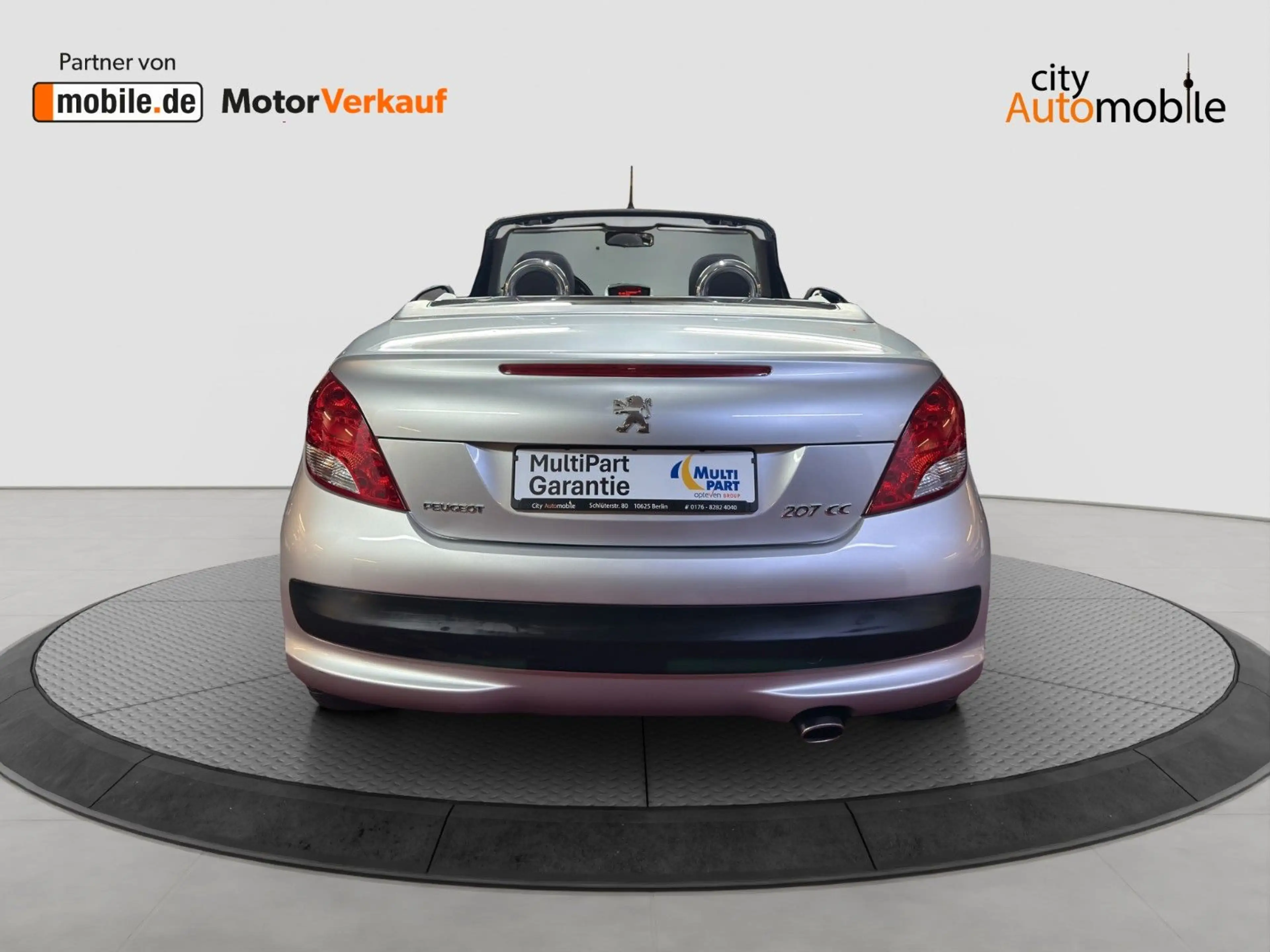 Peugeot 207 CC Cabrio-Coupe Urban Move/wenig km/1.Hand — photo 6