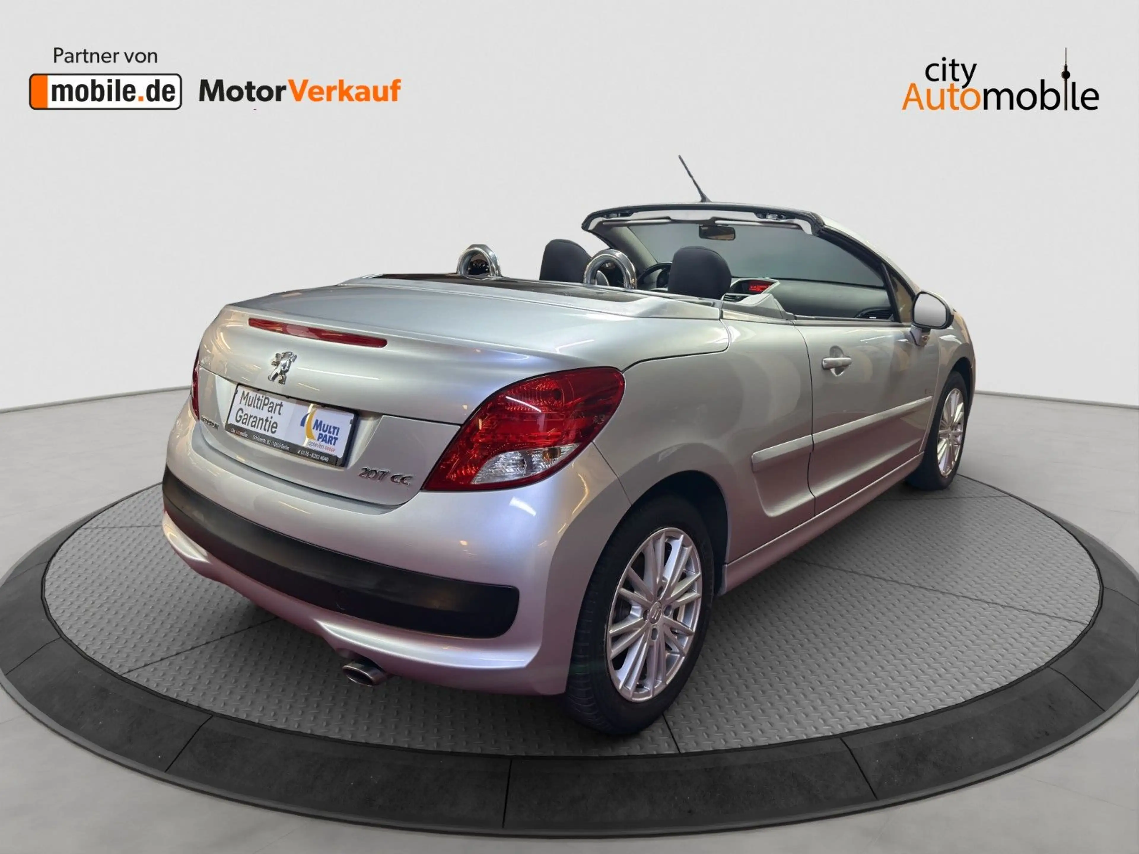 Peugeot 207 CC Cabrio-Coupe Urban Move/wenig km/1.Hand — photo 8