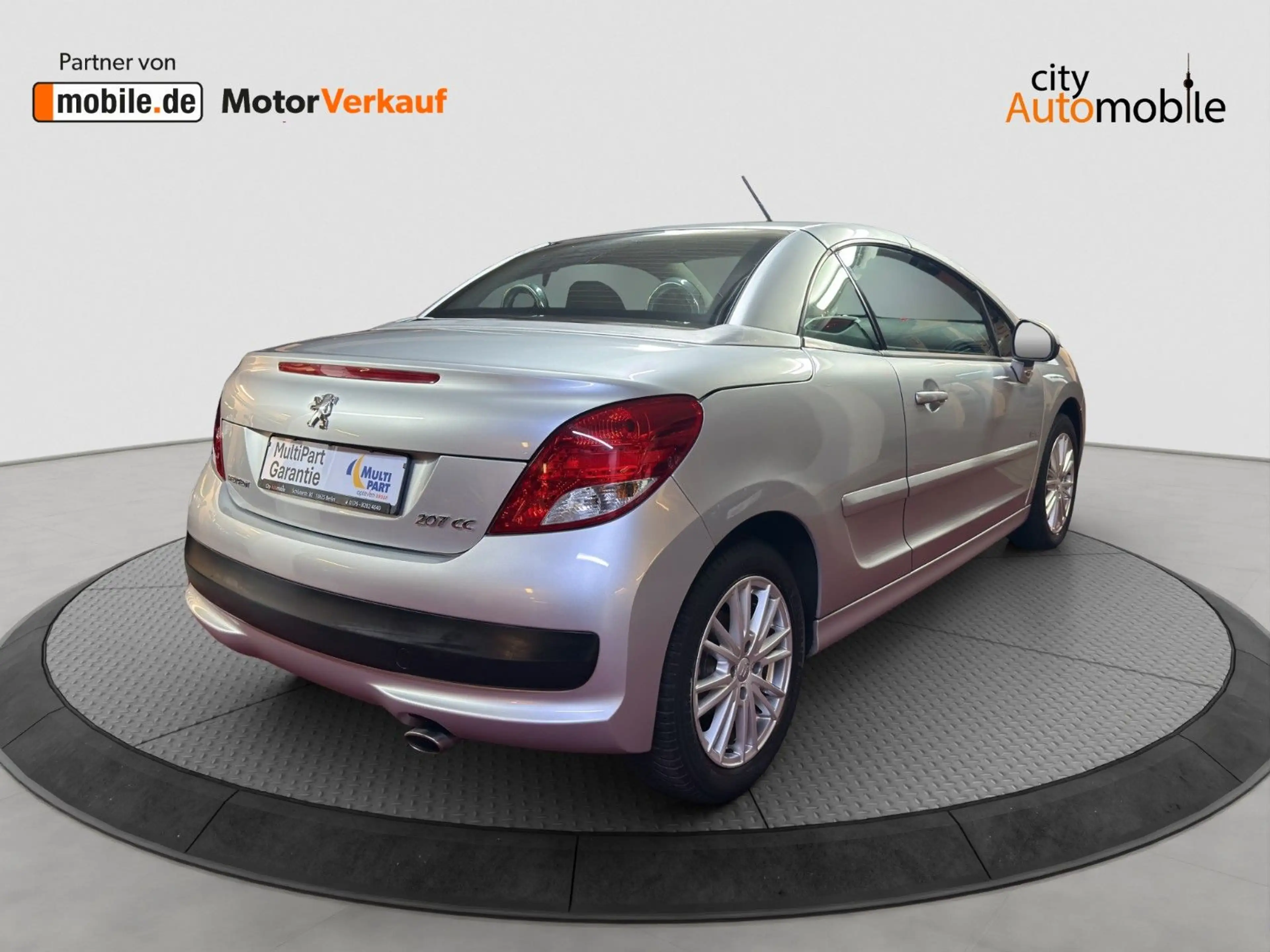 Peugeot 207 CC Cabrio-Coupe Urban Move/wenig km/1.Hand — photo 9