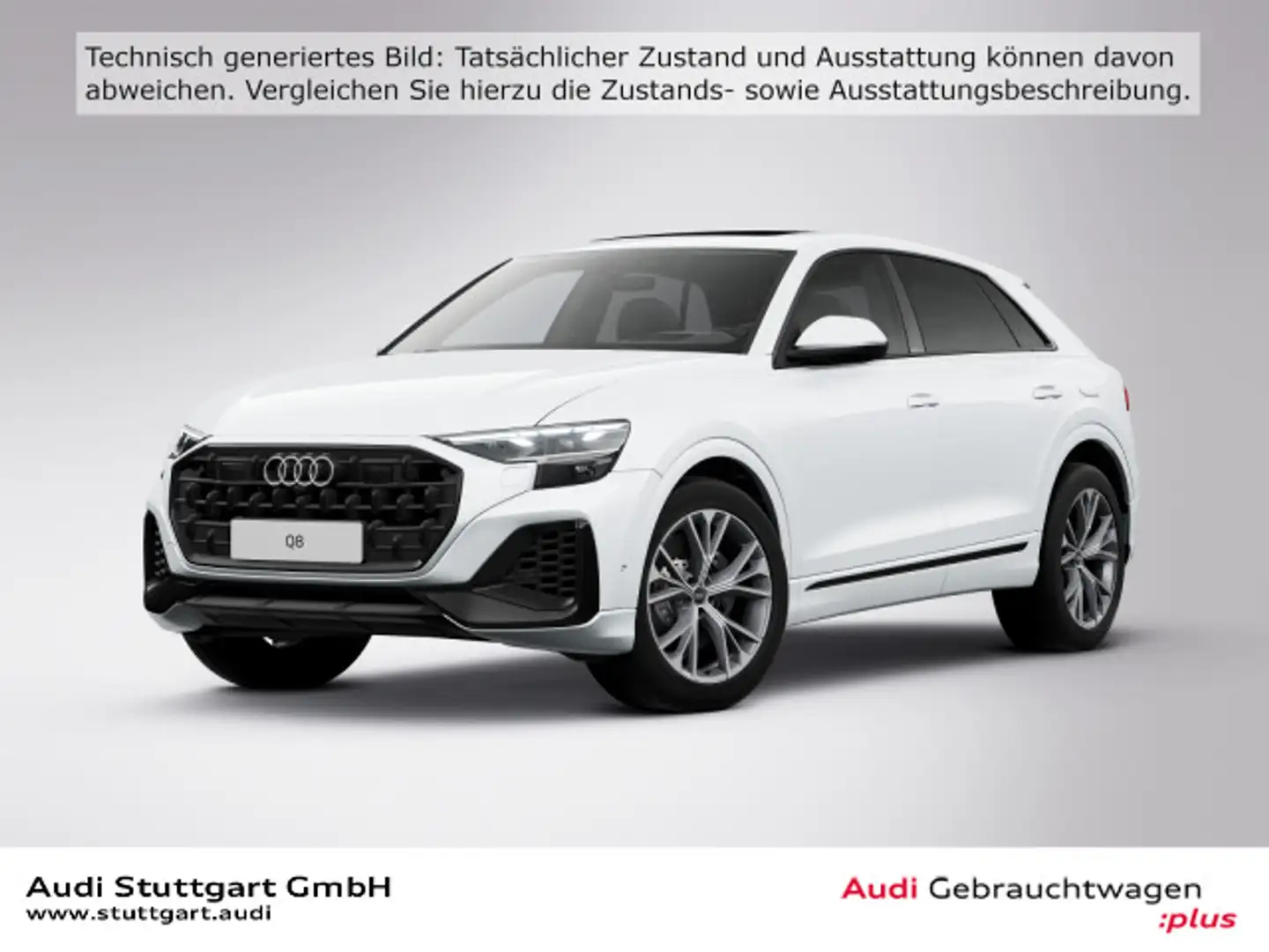 Audi Q8 SUV TFSI e 55 e quattro Tiptronic Weiß - 1