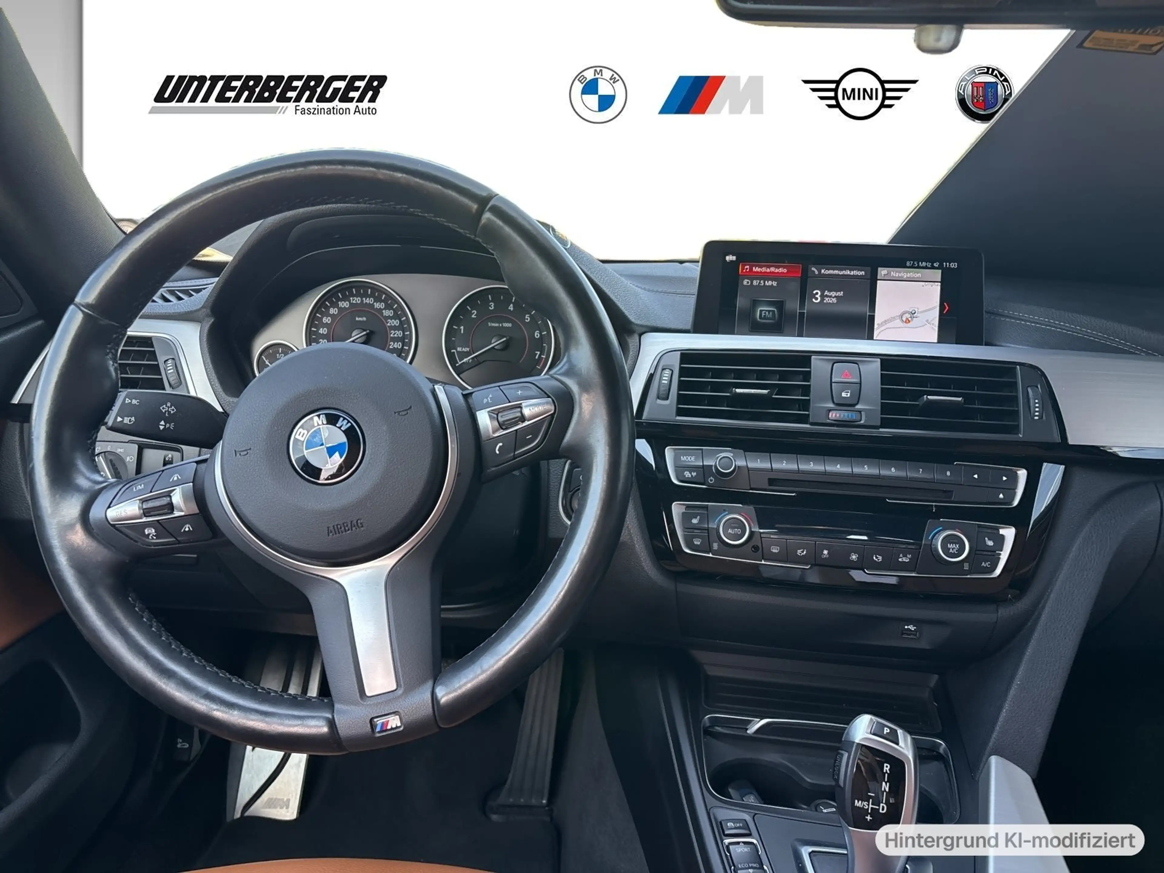 BMW 440 i Gran Coupé AHK RFK HUD — photo 14