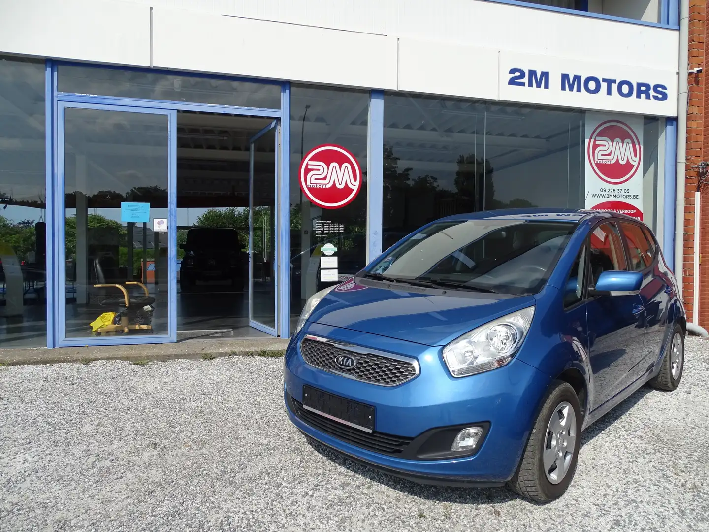 Kia Venga 1.4i Fusion ISG EcoDynamics Blauw - 1