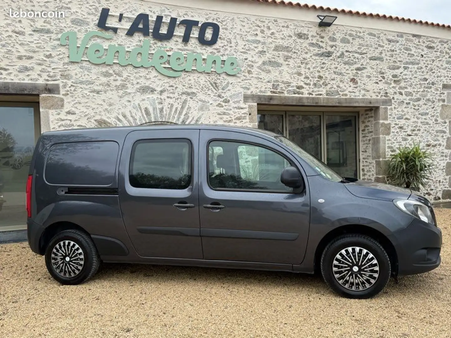 Mercedes-Benz Citan MERCEDES MIXTO 109 CDI Extra Long Cabine Approfondie Repliable 13 740ht Gris - 2