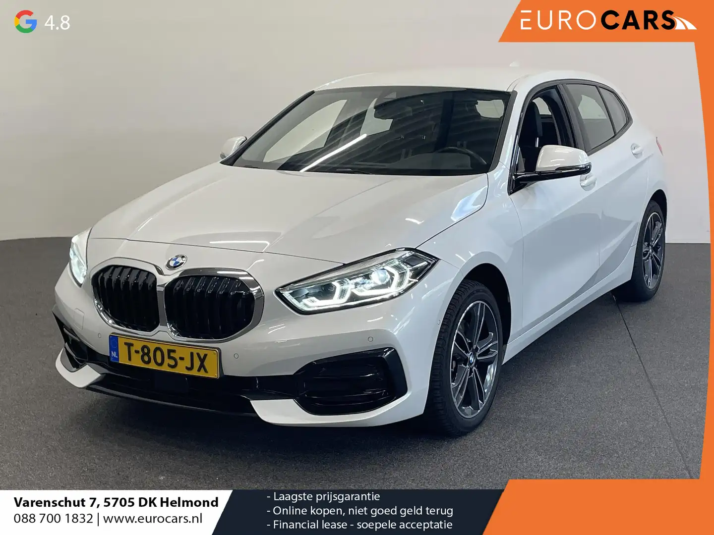 BMW 118 1-serie 118i Sportline Business Edition Aut. Navig Wit - 1
