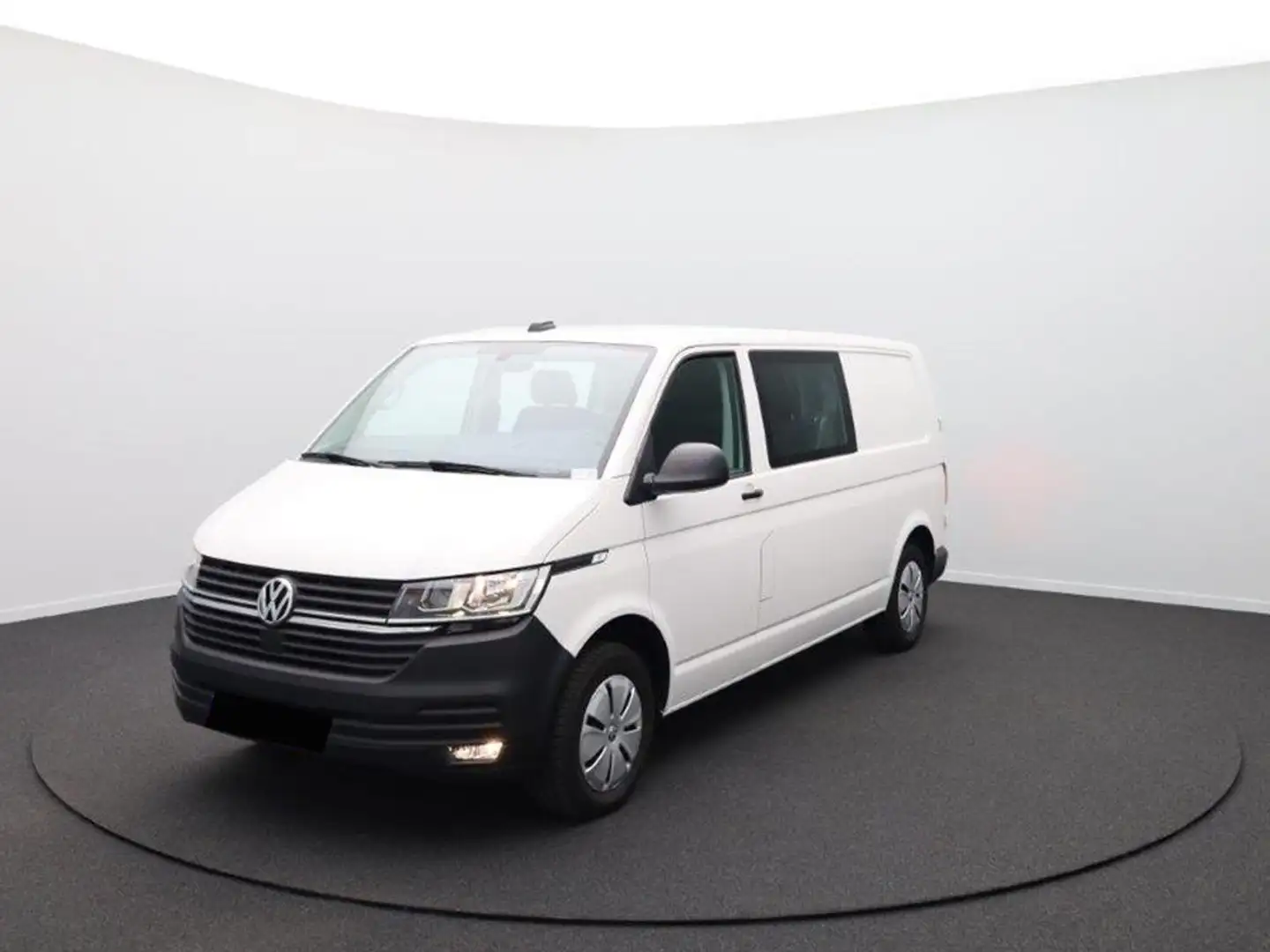 Volkswagen Transporter 6.1 DoKa L2 2.0 TDi 110PS 5-Sitzer AHK Klima PDC D Weiß - 1